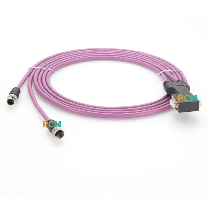 M12 To DB9 CANopen Cable with Programming Port factory