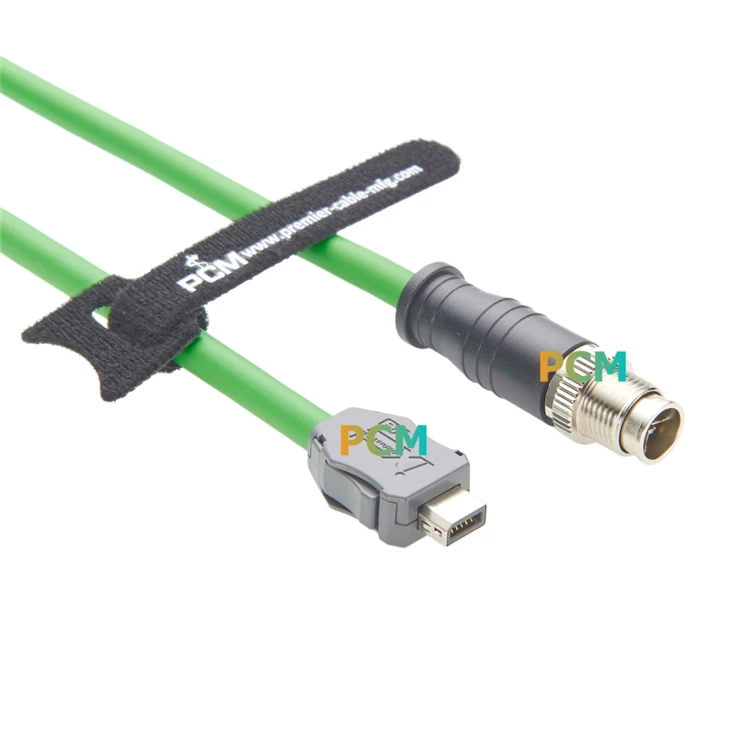 IX Industrial B Key To M12 X-Code Serial Cable suppliers