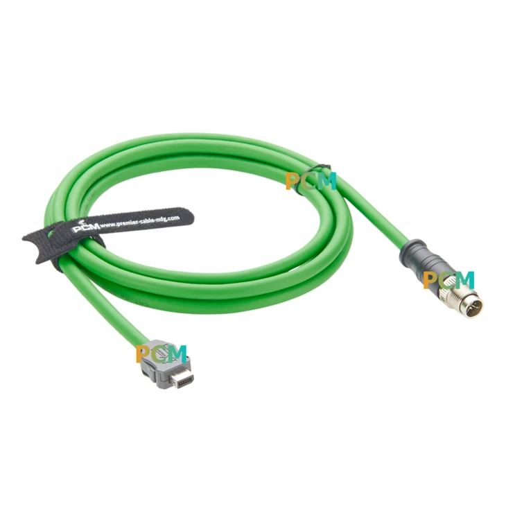 IX Industrial B Key To M12 X-Code Serial Cable best