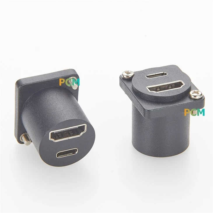 USB-C HDMI Panel Mount Vedio Adapter best